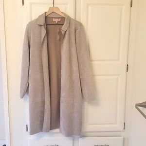 Philosophy Republic Clothing Faux Leather Overcoat